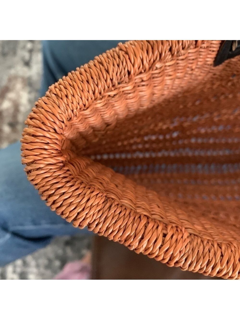 Wicker hand bag - Picture 5 of 11